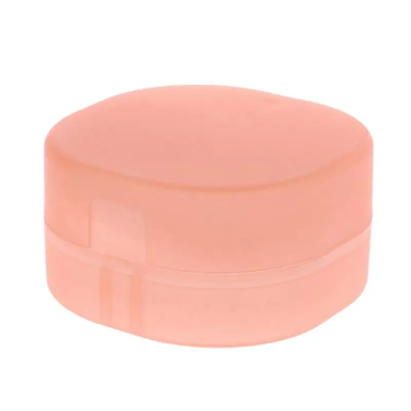 F92B Plastic Soap Box Sponge voor Case Round Round Travel Box Sponge Soap Gerechten voor lekbestendige houder Home Kitchen