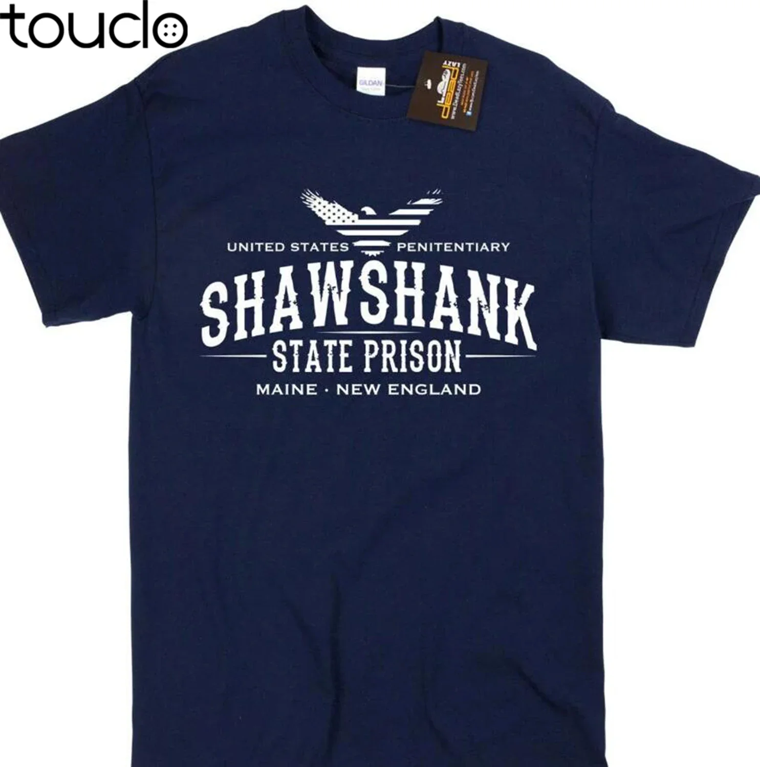 T-shirt inspiré de Shawshank Redemption - Prison d'État - Film classique - Nouvelle marque de vêtements tendance - T-shirt col rond pour adolescents - Cool