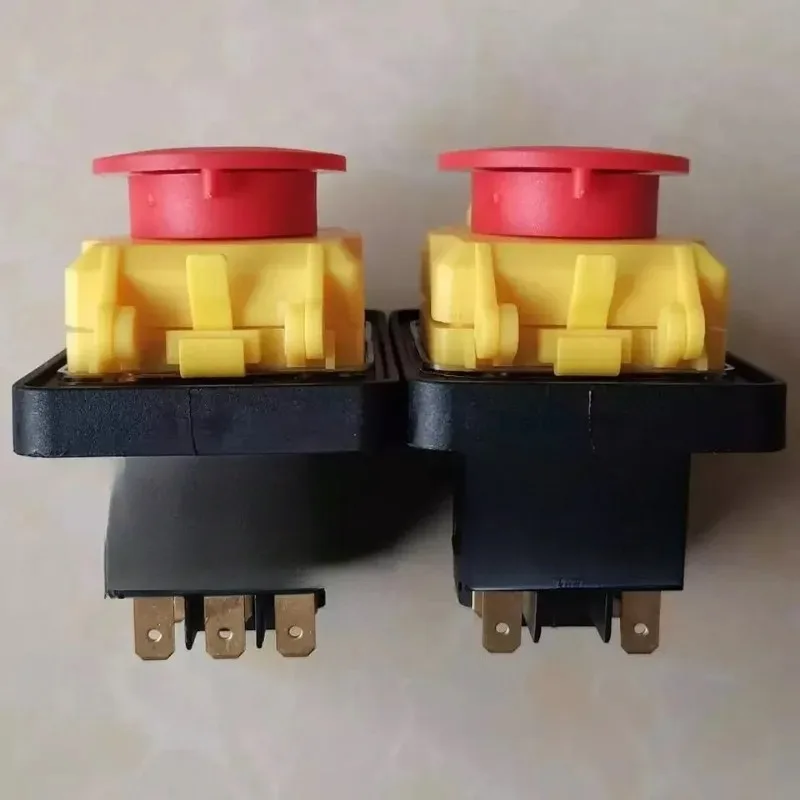 KEDU KJD18 7-pin waterproof electromagnetic button switch emergency stop switch for marine grinder