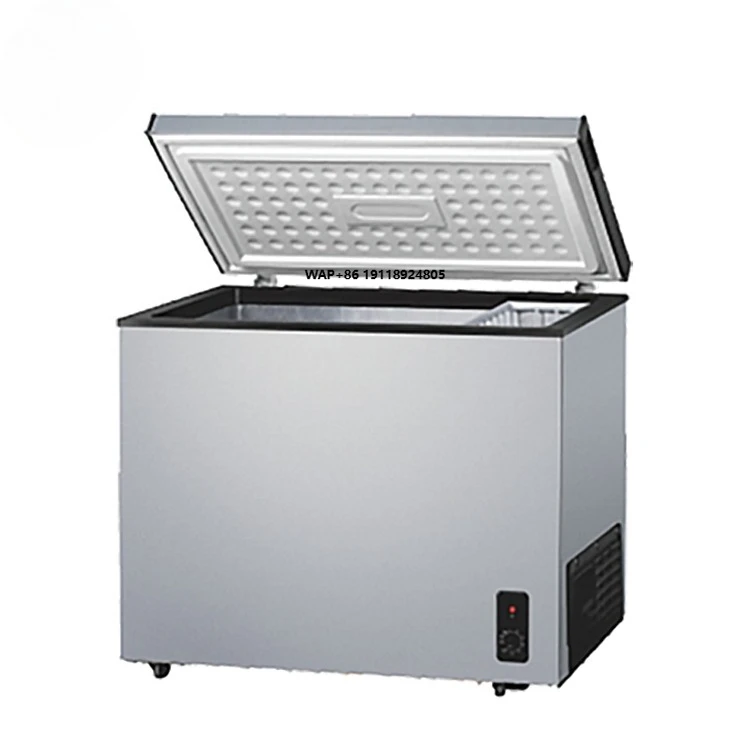 158L Solar Freezer DC12V/24V Built in PMU with 60Ah Lithium Battery for Use