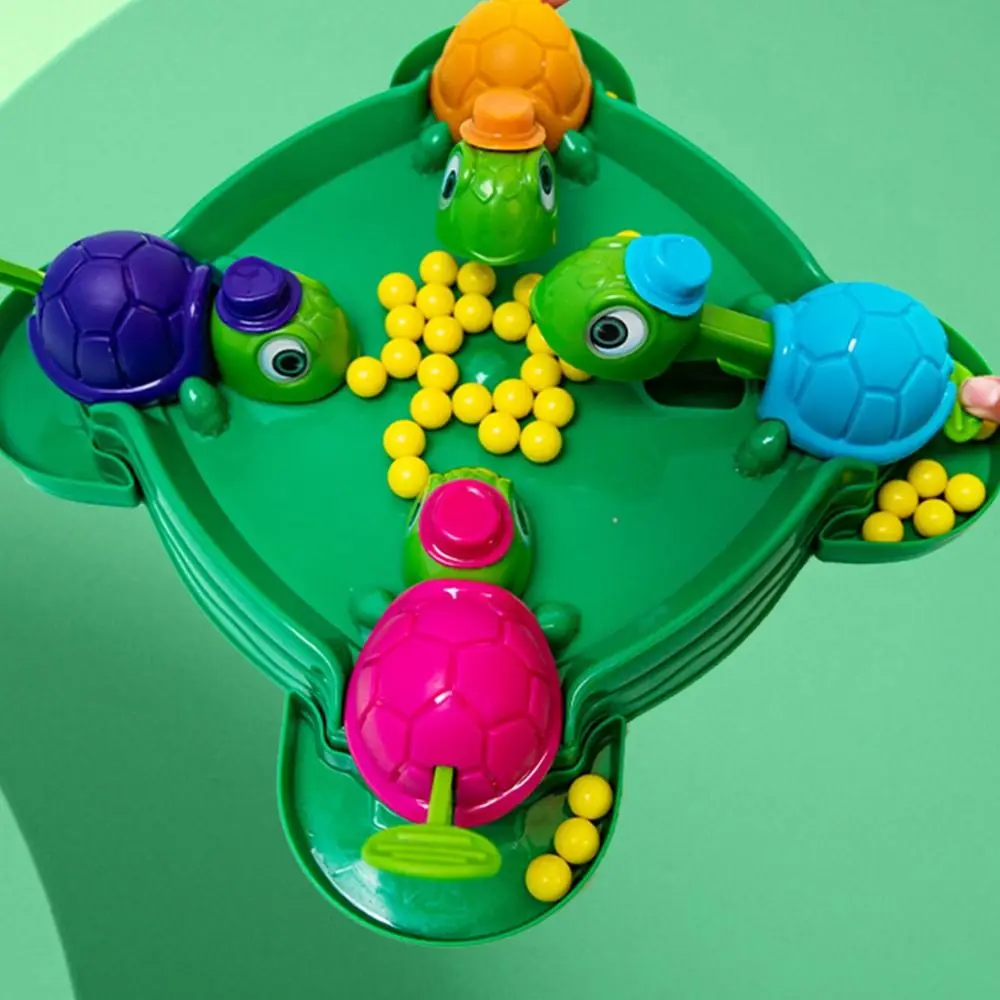 Parent-child interaction Family Party Toy Birthday Gifts Eating Bean Competitive Game Bean Ball Table Game Turtle Board Games