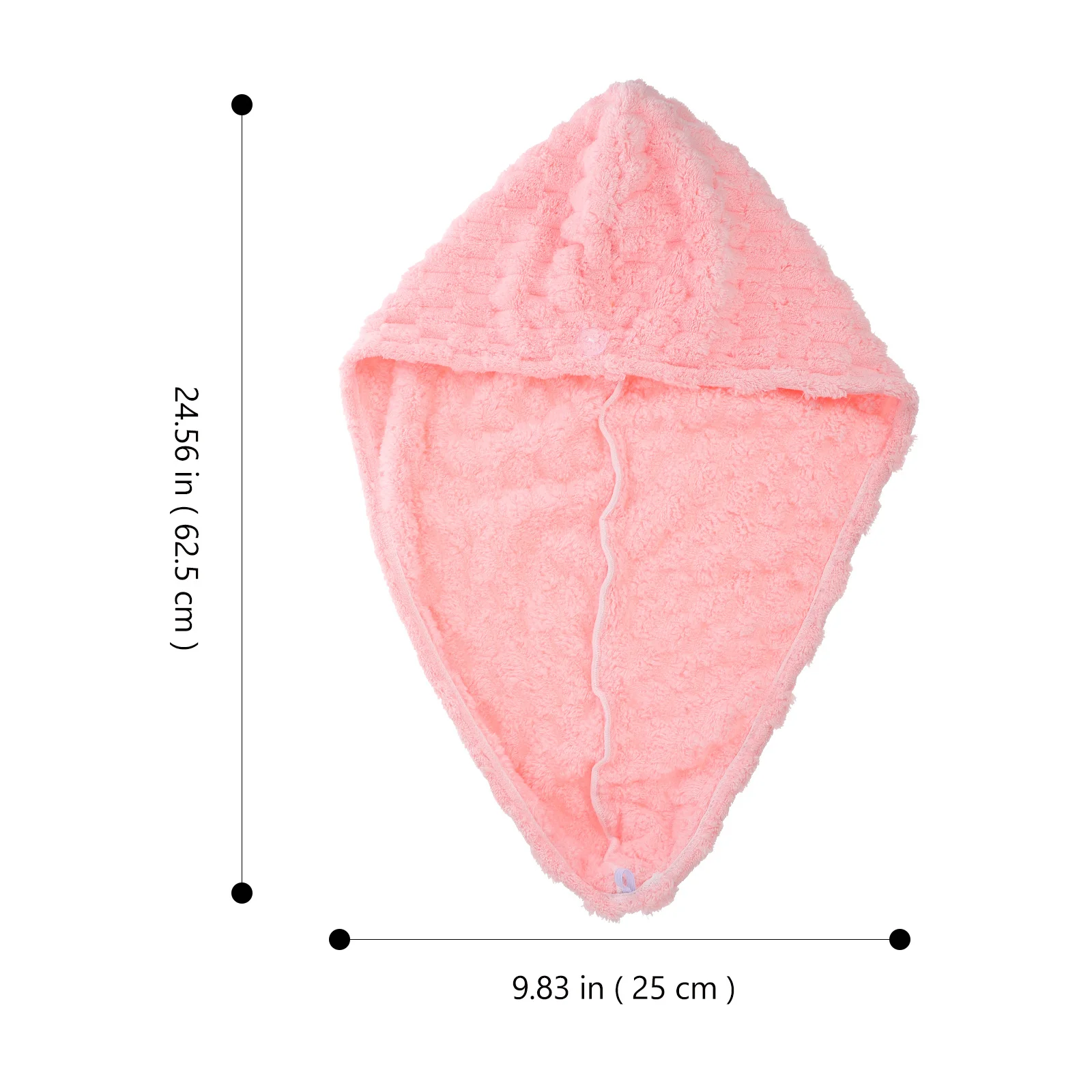 

Hair Towel Wrap Soft Gentle Material Fast Drying Head Towel Wrap for Wet Hair Versatile Beauty Routines Head Towels