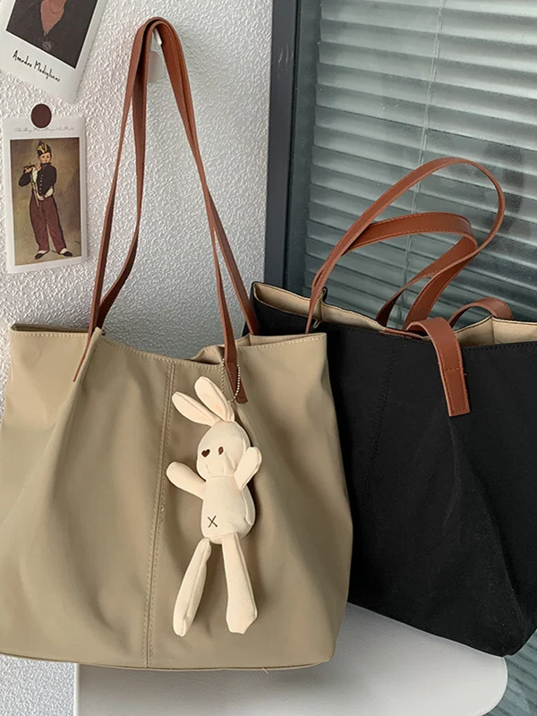 

Нейлоновая парусиновая женская сумка на одно плечо, художественная сумка Fre Hong Kong Sle, простая цветная сумка-тоут, новая универсальная пригородная сумка