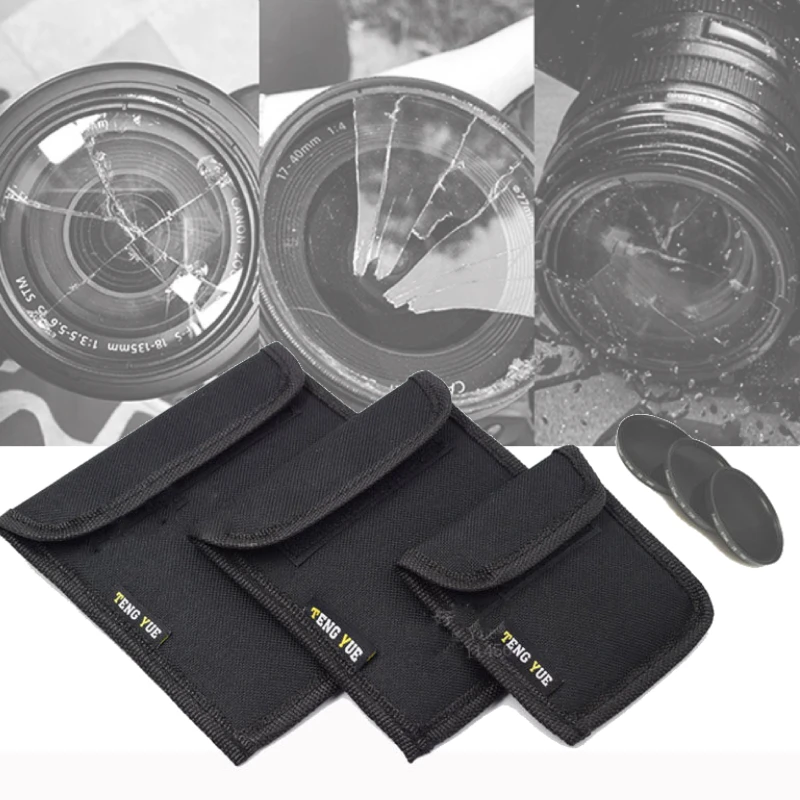 Single-piece Filter Bag,light-reducing Mirror,polarizing Mirror,gradient Mirror,thickened Shock-resistant Protective Storage Bag