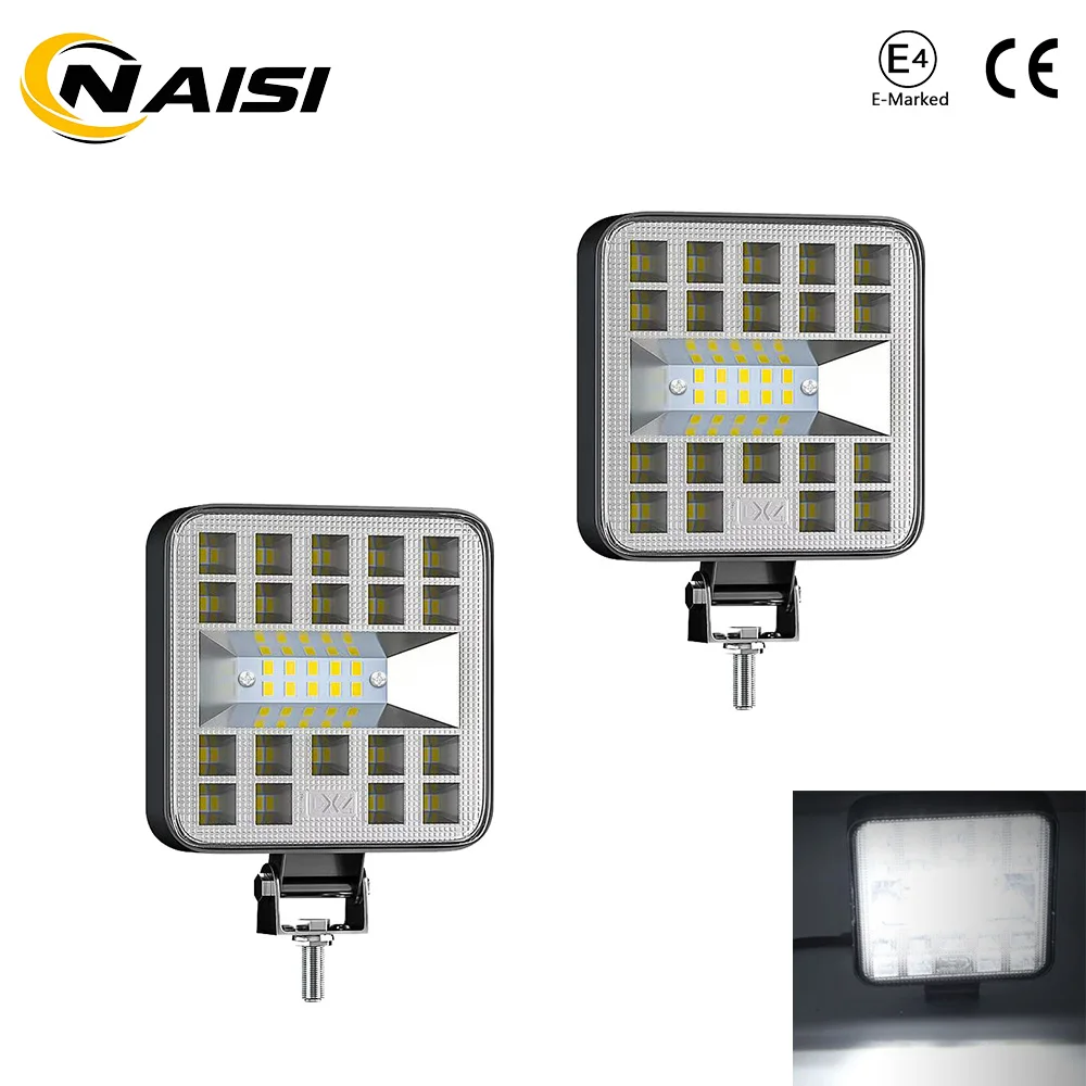 87W 29 LED Car Work Light DRL Spotlight High Bright Auto Offroad SUV Truck Headlights Driving Lamp 12V 24V 6000K