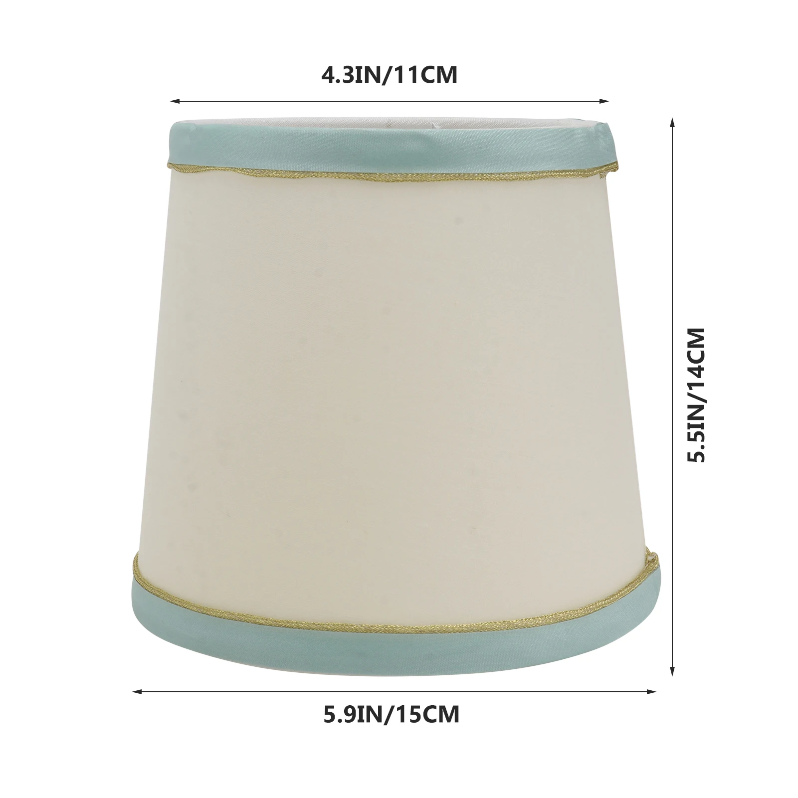 

PVC Light Ch Cloth Fabric Cover Lamp Shade Cover Lamp Accessory Cloth Shade Suitable Bedroom Home Decor
