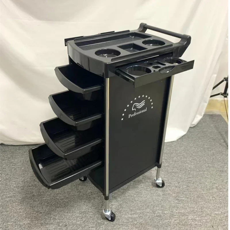 

Italian Style Originality Modern Trolley Multifunctional Designer Barber Shop Trolley Beauty Salon Furniture Skjuta En Vagn HBSC