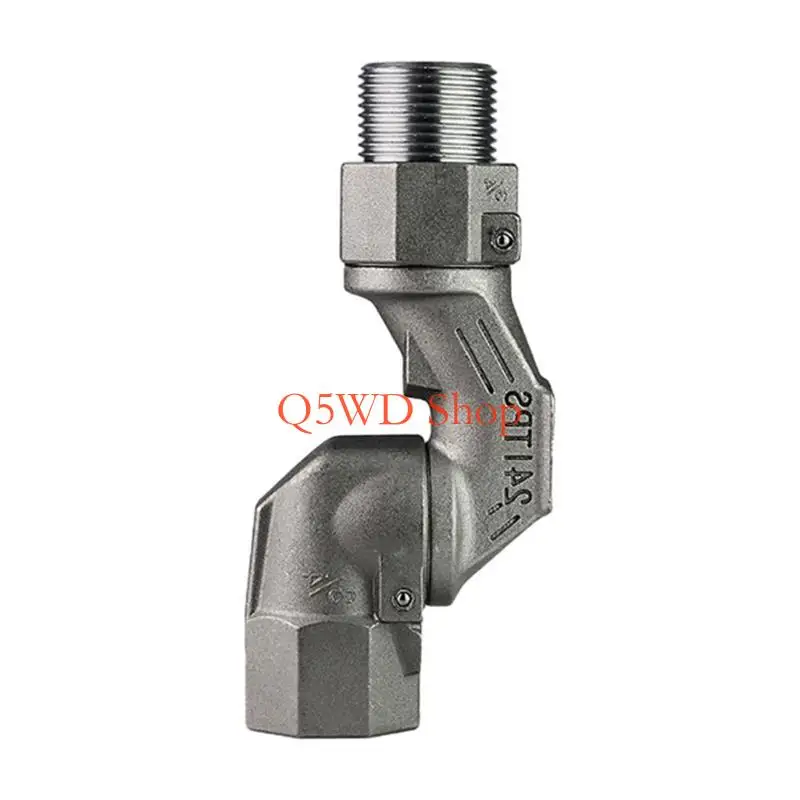 

Q5WD 1inch Fuels Hose Swivels 360 Rotating Connector for Fuels Transfer Fuels Nozzle Multi Plane Fuels Plane Swivels