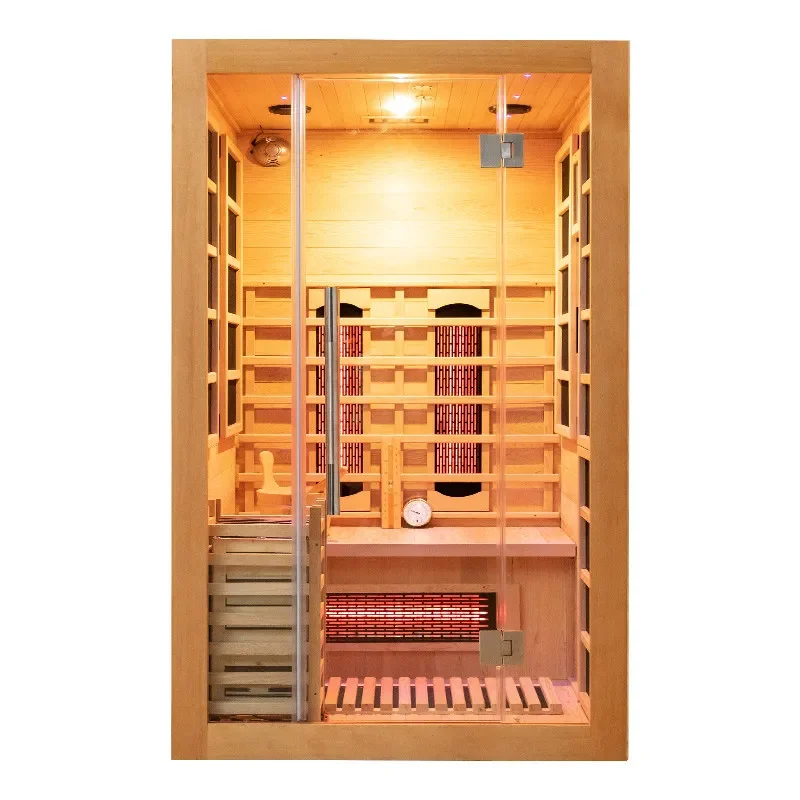 CX household solid wood sweat room sauna room dual system dry steaming, health customization