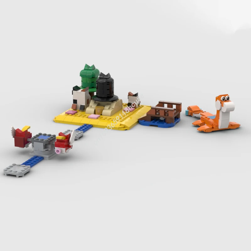 

312 шт. MOC Lake Giga Bell, итальянские строительные блоки сантехника, рождественский подарок, архитектура, подходит для начинающих, сделай сам, идеальный подарок