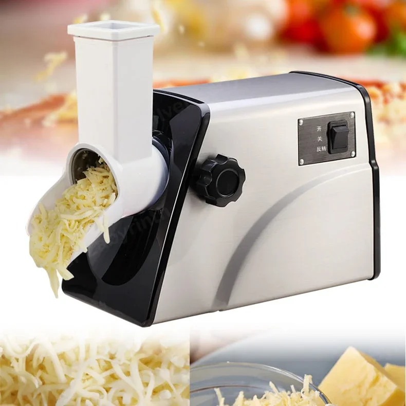 Slicer Electric Commercial Automatic cheese Shredder shredding Cheese Grater Household slicing machine