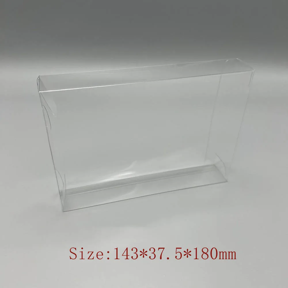 Transparent clear PET cover For Switch NS for Cuphead US/JP version camera storage display box case