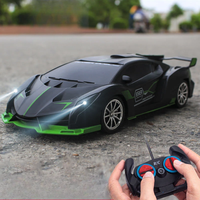 

1:18 Four-way Remote Control Car Wireless High-speed Drift Racing Car Children Electric Toy Car Model Toys for Children Gifts