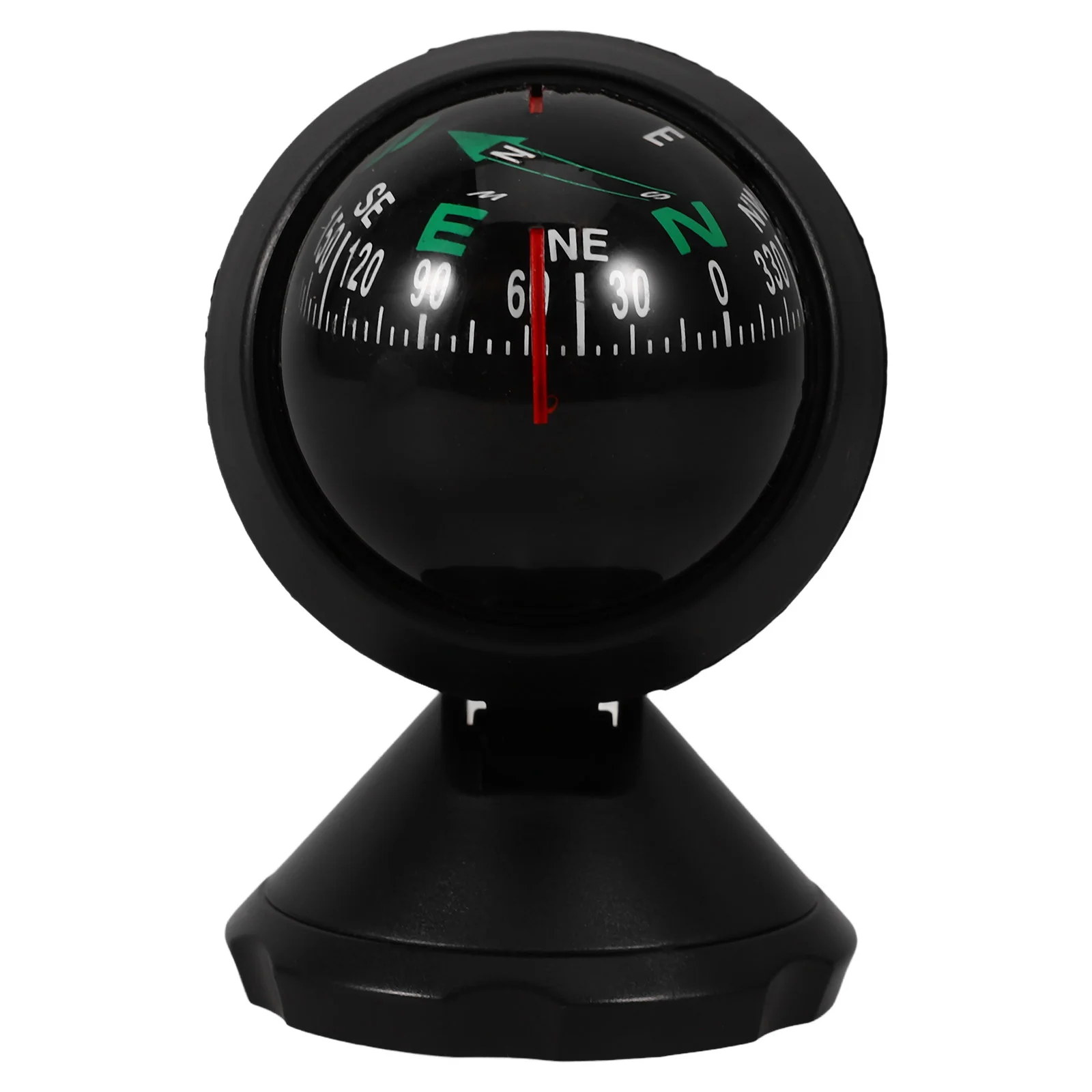 

Car Compass Auto Mini Compass Compact Ball Compass with Adhesive and Delicate Decoration Perfect for Finding Direction