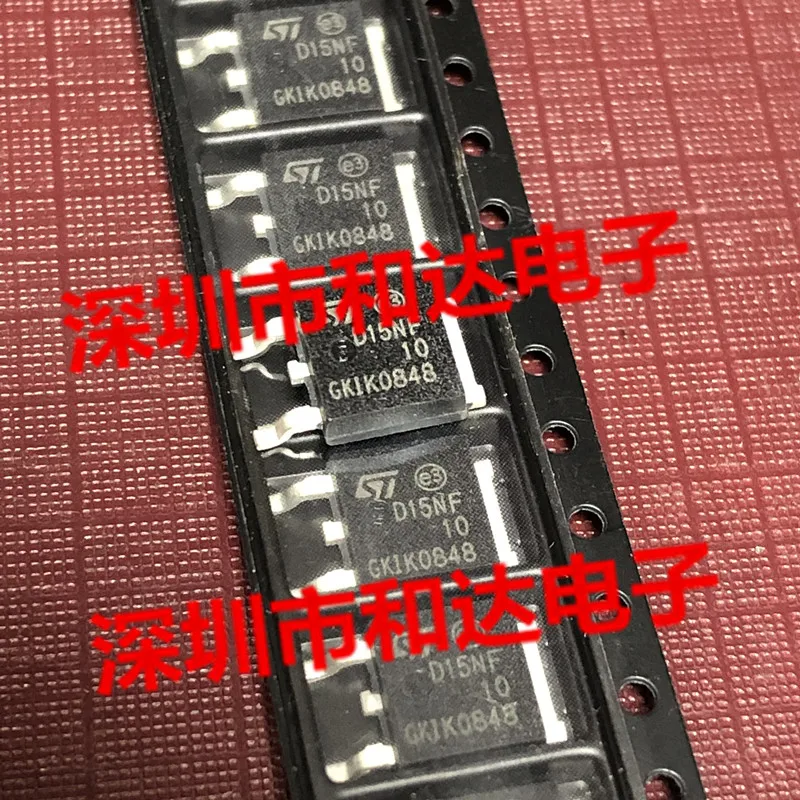 10pcs orginal new D15NF10 STD15NF10 TO-252 100V 23A