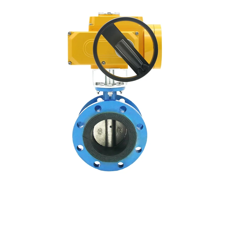 

FBD941X-10/16Q Explosion-Proof Electric Soft Seal Flanged Butterfly Valve