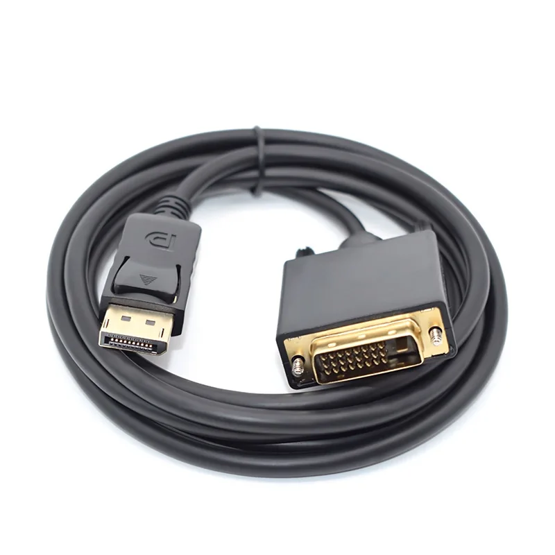 

DP To DVI Cable 1.8m Adapter Cable Computer Signal Converter DP To DVI Cable 1.8m Adapter Cable