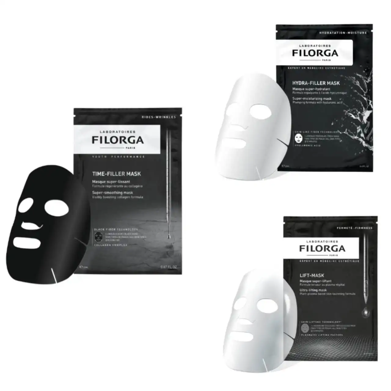 FILORGA Mascarilla - Hydra-Filler,Time-Filler o Lift - 1 unidad