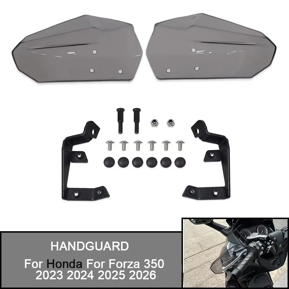 

For Honda For Forza 350 2023 2024 2025 2026 Motorcycle Accessorie Handguards Shield Hand Guard Protector Windshield