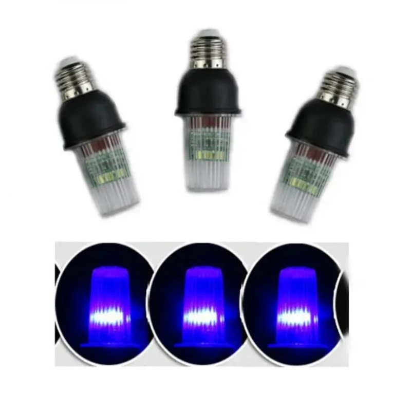 6Pcs 10pcs E26 E27 4W LED Strobe Lamps Star Twinkle Lights Garden Christmas Fireflies Effect for Tree String Bulbs