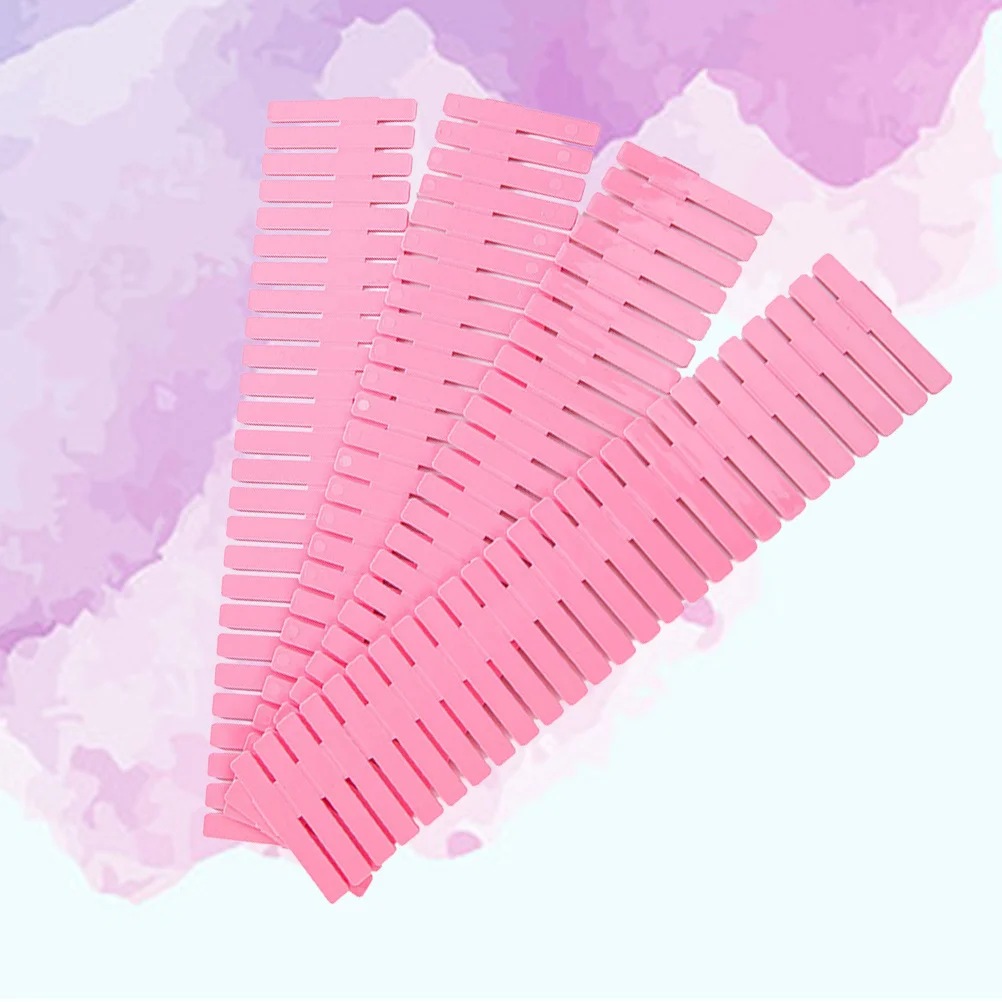 

4pcs Plastic Drawer Dividers 9.84"X2.75" Adjustable Diy Storage Organizer For Underwear Socks Scarves Makeup Home Closet Tidy