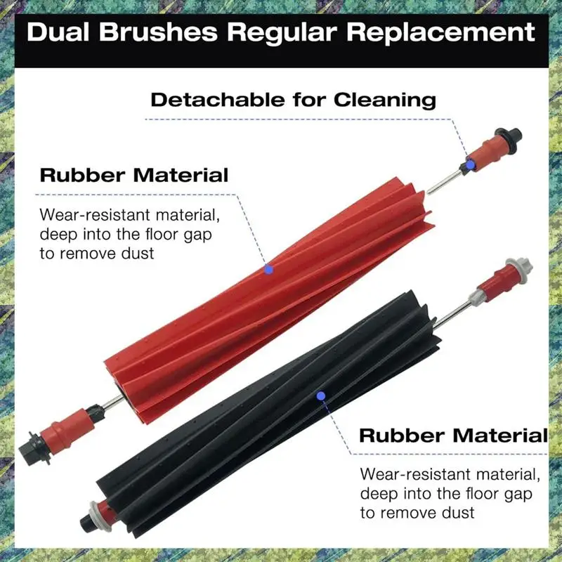 

Nana для Roborock V20/P10s Pro Сменная основная боковая щетка HEPA-фильтр Швабра Тканевые подушечки Мешки для пыли Запасные части Аксессуары