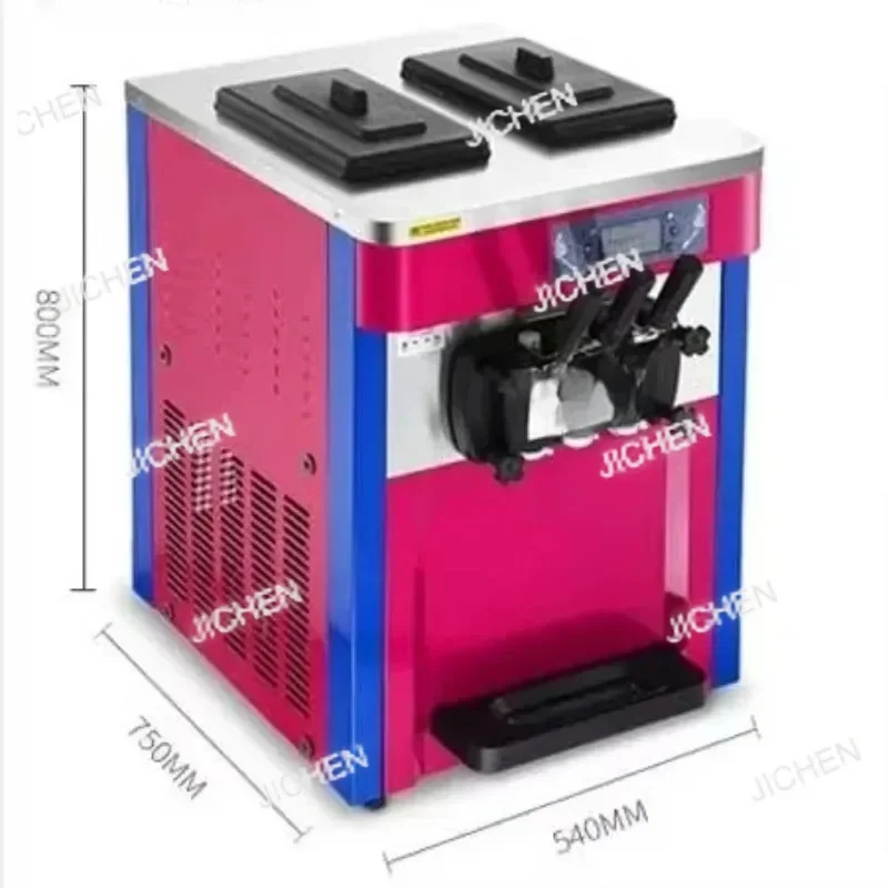 

Hot Selling 22L/H 220V/50HZ 2+1 Mixed Soft Ice Cream Machine Soft Serve Ice