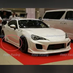 Tuning INGS N-SPEC Style Fiberglass Side Skirt For Toyota 13-21 FT86 GT86 FRS ZN6 BRZ ZC6