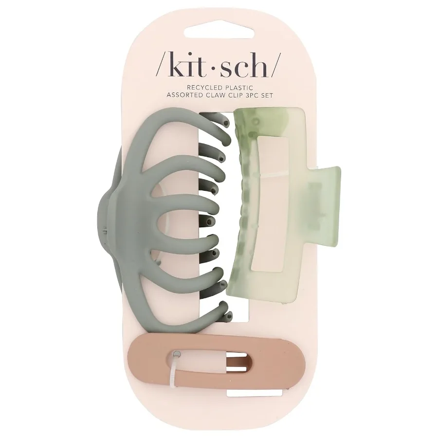 

Large Assorted Hair Clips for Women Medium Open Shape Hair Claw Clips for Thick Hair Flat Lay Hair Clip Big Octopus Claw Clip f