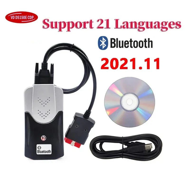 2023 NEW Arrival Obd2 Scanner 2021.11 Keygen Vd ds150e Cdp Tnesf Delphis Orpdc Support 2021 Years Model Cars Diagnostic Tools