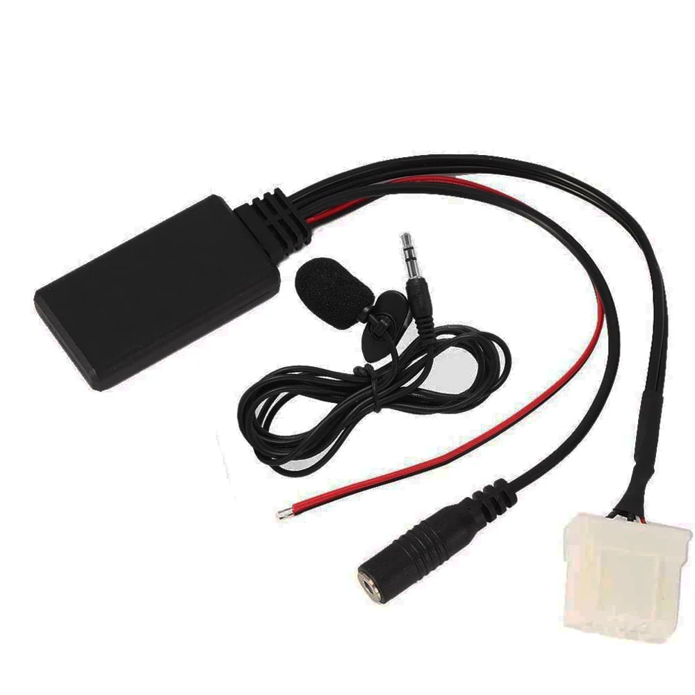 Car bluetooth AUX Adapter Wireless Radio Stereo Microphone for Mazda 2 3 5 6 MX5 RX8 CX7 2006 2007+ Audio