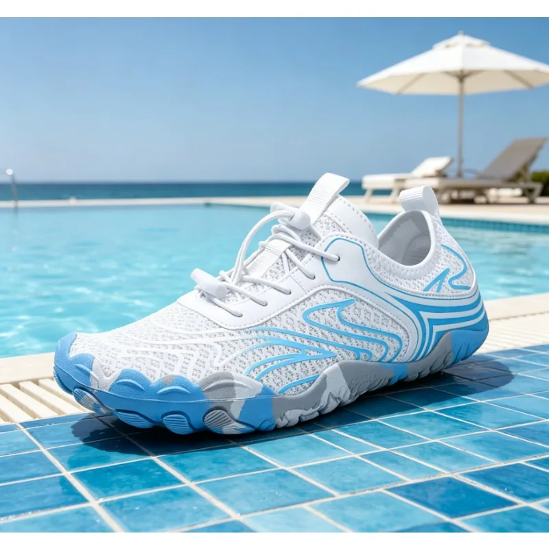 

2026 Non-Slip Water Wading Shoes Breathable Aqua Couple Quick-Drying Beach Swimming Sneakers Indoor Multi-Functional Yoga Shoes
