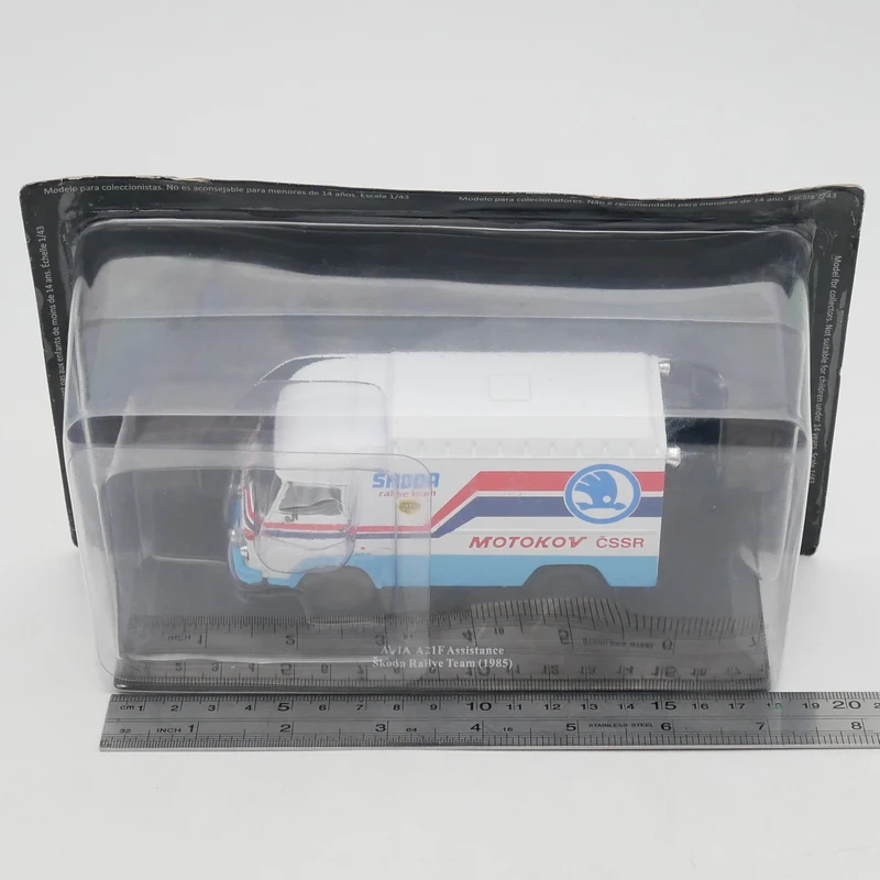 

Diecast Ixo 1:43 Scale AVIA A21F Assistance 1985 Skoda Rally Team Logistics Car Alloy Car Model Collectible Toy Gift Souvenir