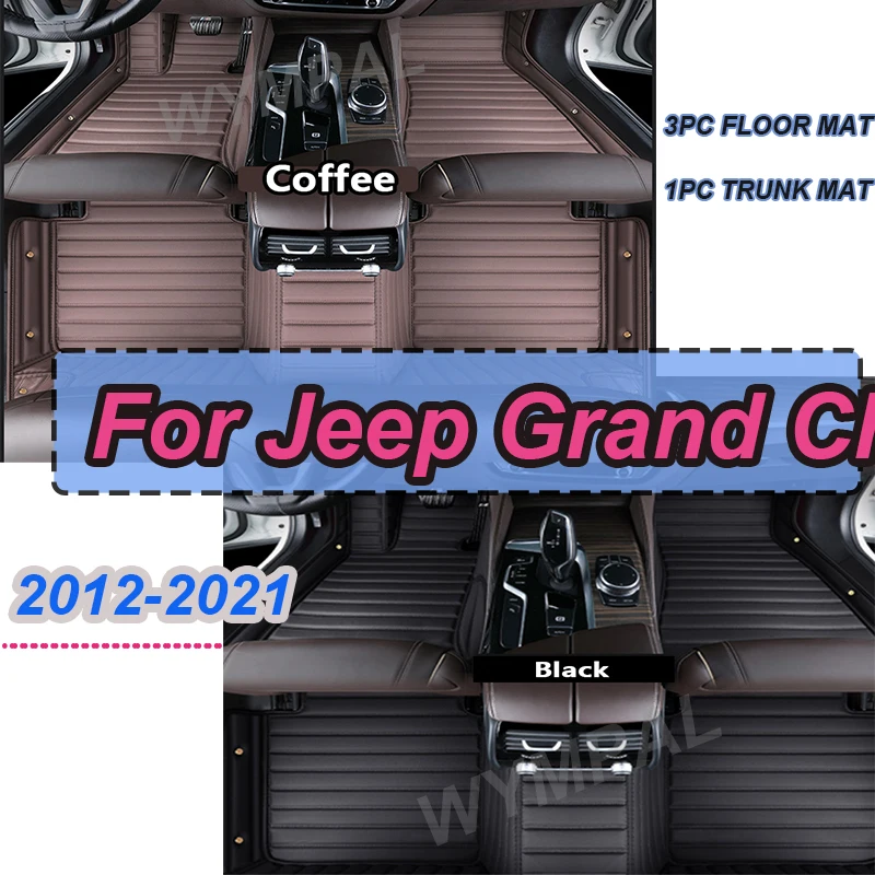 

Роскошные автомобильные коврики для Jeep Grand Cherokee WK2 2021 2020 2019 2018 2017 2016 2015 2014 2013 2012 Авто внутренние ковры на заказ
