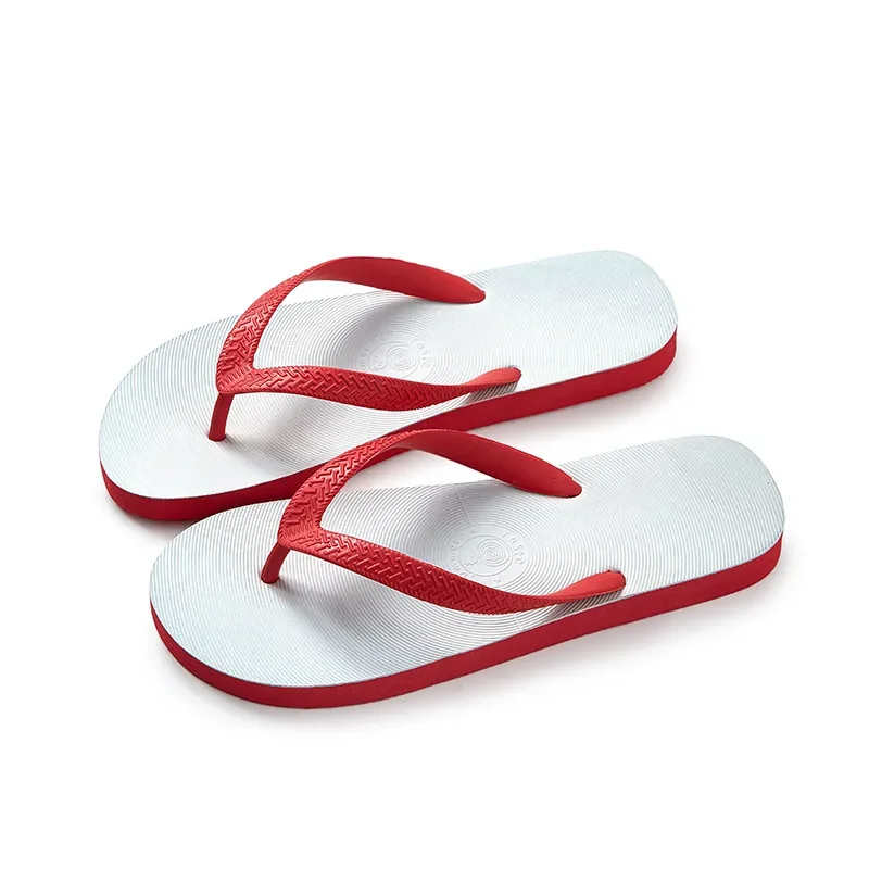 Sandalias antideslizantes de verano para hombre, chanclas tailandesas de goma resistentes al desgaste, zapatos de playa para interiores y