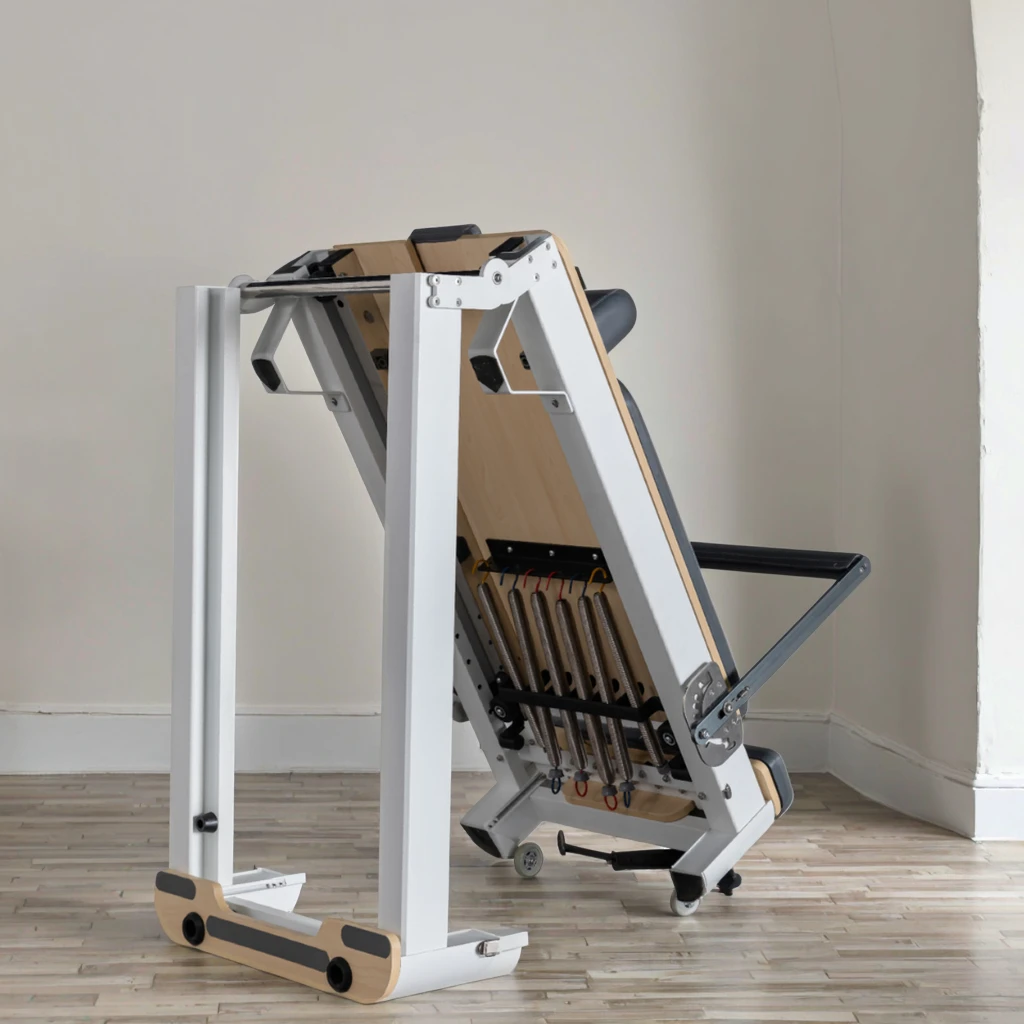 New Design Yoga Studio Use Foldable Portable Folding Aluminum Alloy Pilates Reformer Fitness Equipment for Sale