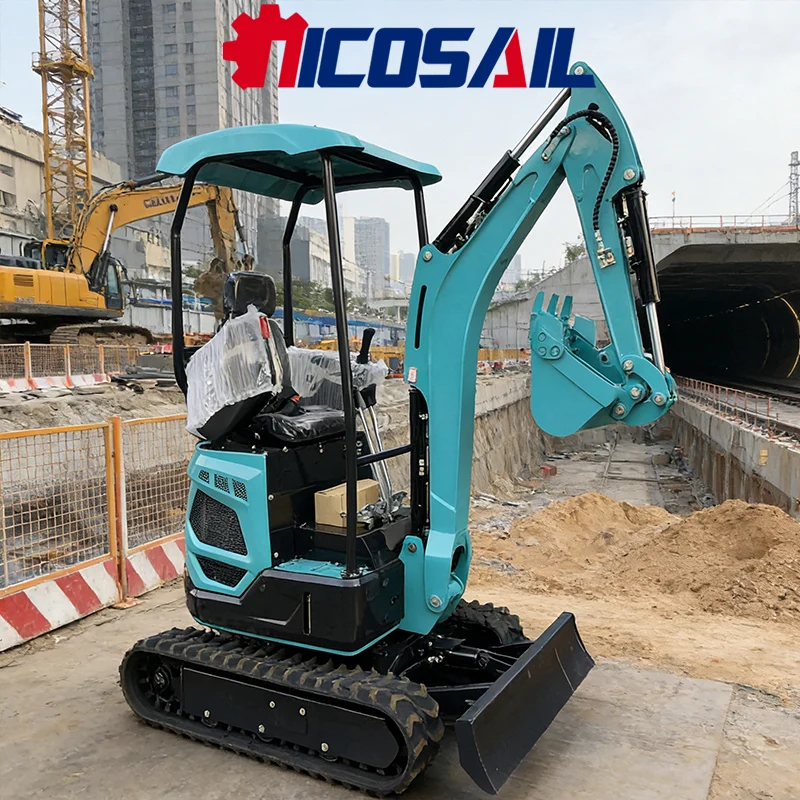 

Nicosail OKW18 1.8Ton Mini Digger Stable Chassis Strong Power for Engineering Landscaping Project