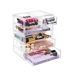 Acrylic Cosmetics Organized With Storage Box - Large Capacity Durable And Long-lasting Display Case