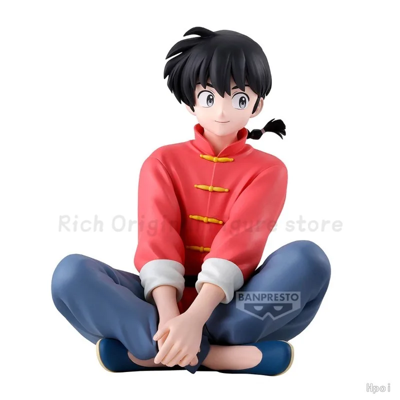 【In Stock】Original BANPRESTO Ranma 1/2 Saotome Ranma Anime Figure Model Toys Ornaments