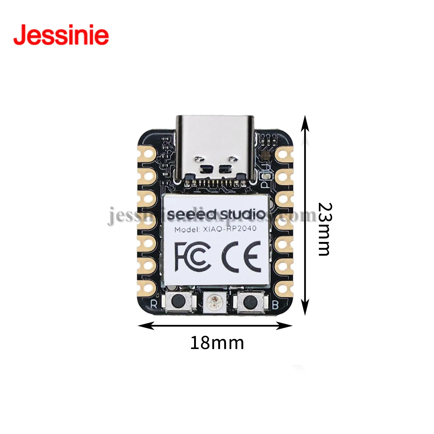 10Pcs/1pc Seeed Studio XIAO RP2040 for Arduino MicroPython CircuitPython Raspberry Pi Development Board Module view 5