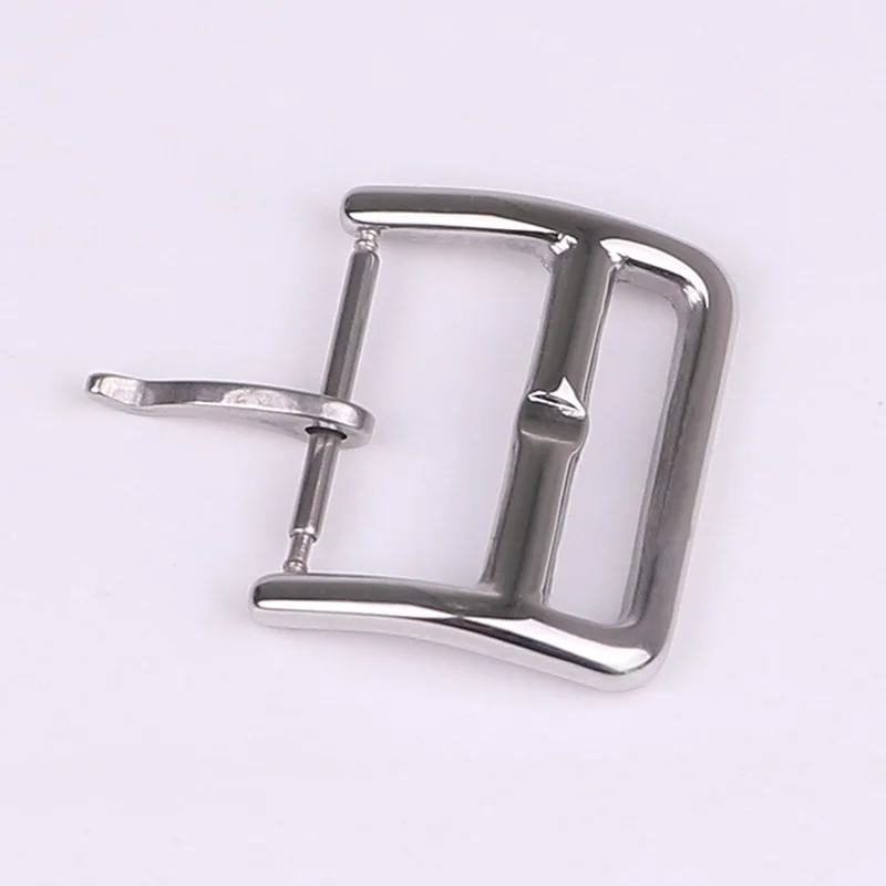 XIANERSHANG Top Custom H-ermes Watch Clasp 20MM 17MM 14MM 12MM Belt Buckle Stainless Steel Polished Pin Buckle Watch Accessories