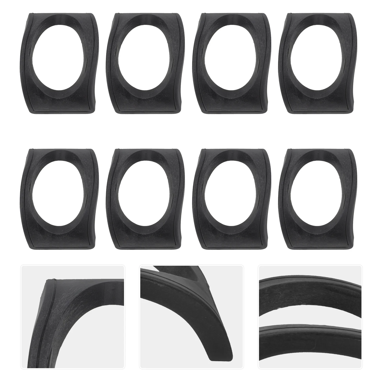 

8Pcs Portable Resin Ocarina Stands 6-Hole Holder Scratch Proof Non Slip Portable Ocarina Stand Instrument Stand