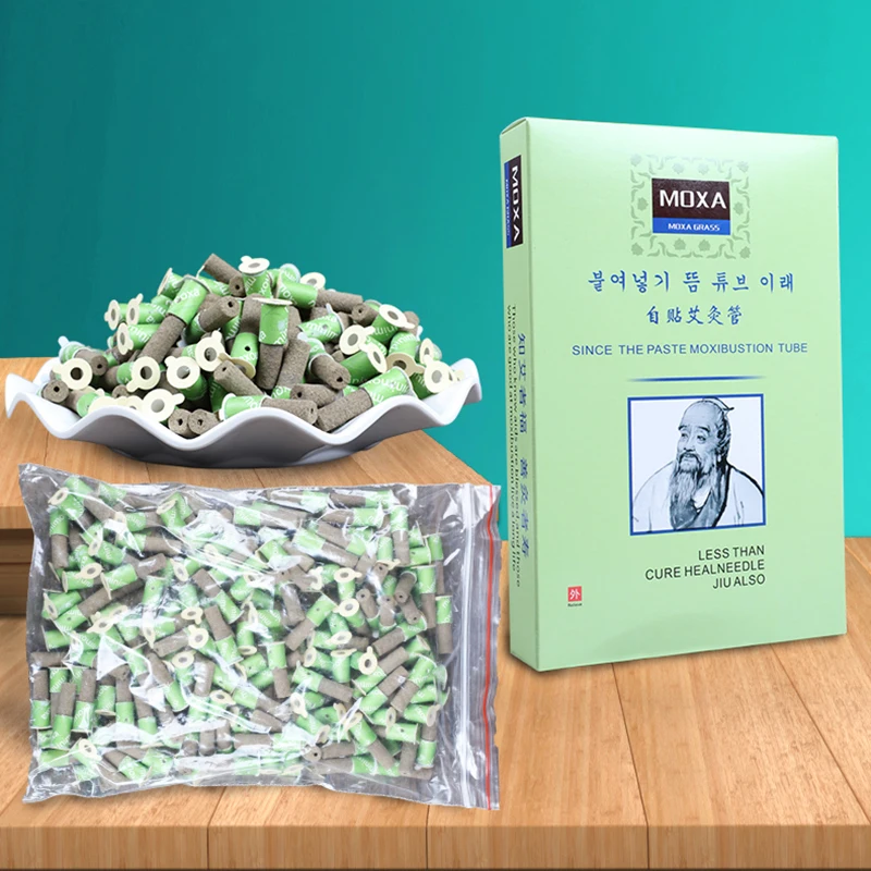 180 Pcs Mini Moxa Sticks Pure Wormwood Finger Moxibustion Roll for Warm Massage, Relaxation, and Daily Wellness Care