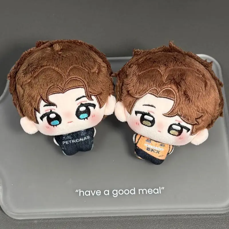 

10cm F1 Driver George Russell Plushie Anime Oscar Piastri Cosplay Stuffed Plush Doll Toys Pendants Keychain Birthday Xmas Gift