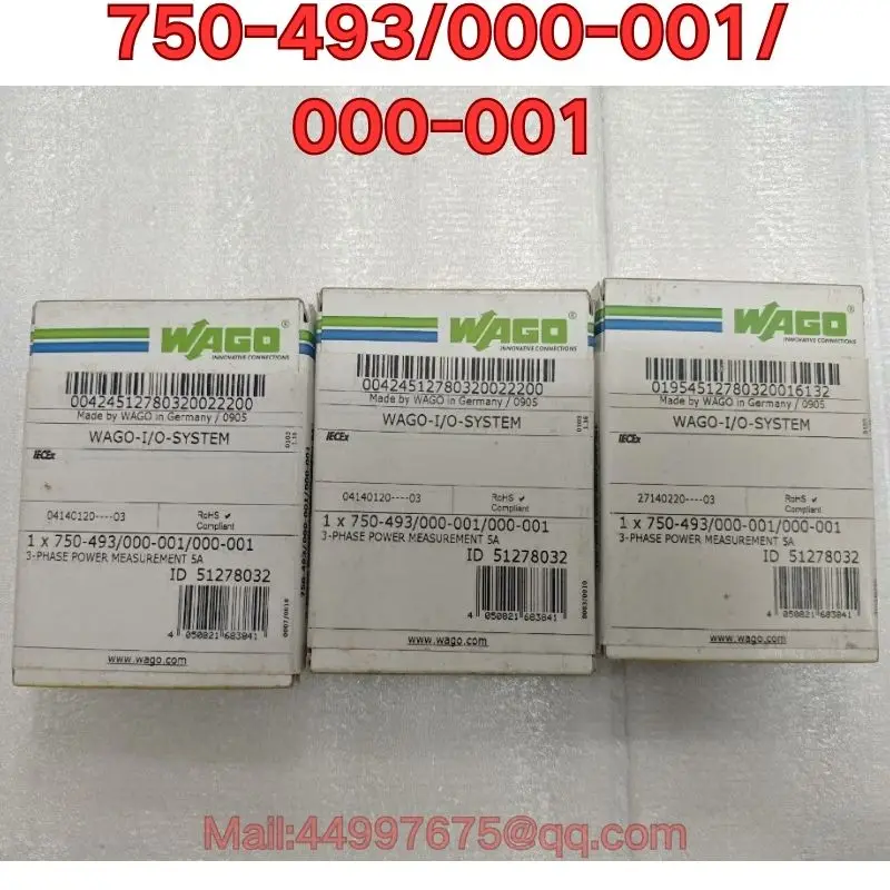 

Brand new 750-493/000-001/000-001 PLC module