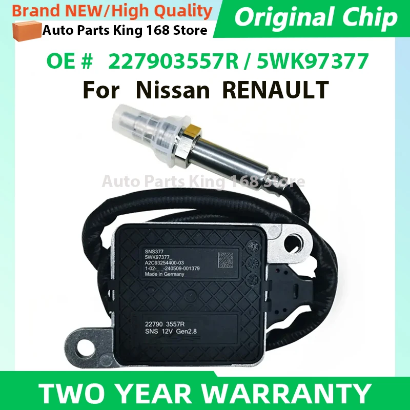

227903557R 5WK9737 Original NOx Sensor For Nissan NP300 NAVARA Opel VAUXHALL MOVANO B RENAULT ALASKAN MASTER MK3 2.3 2012-2022