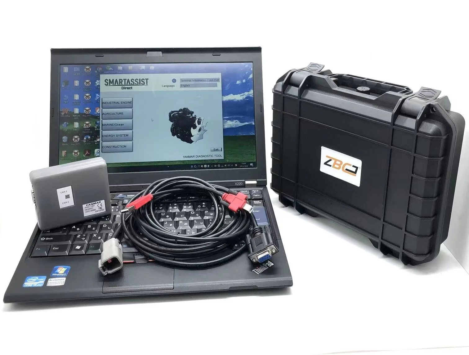 For Yanmar, EFI Diesel Engine, EbTractor, Marine Generator, Scanner Diagnostic Tool Marine Generator for Yanmar DiagnosticTool D