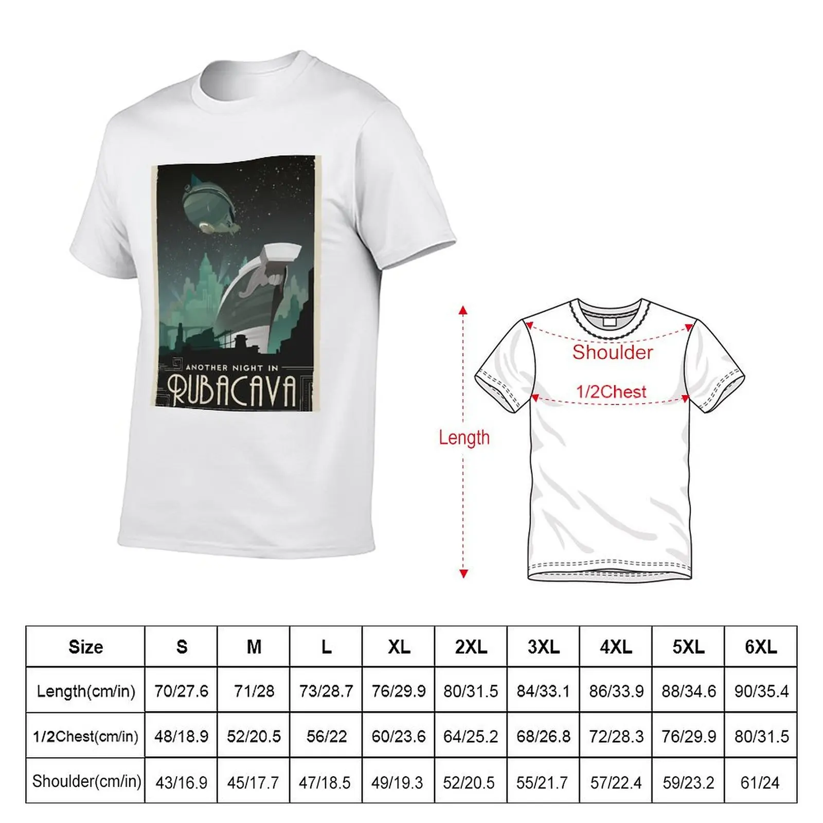 Grim Fandango Travel s - Rubacava T-Shirt t shirt custom print anime t shirts oversize T-Shirt