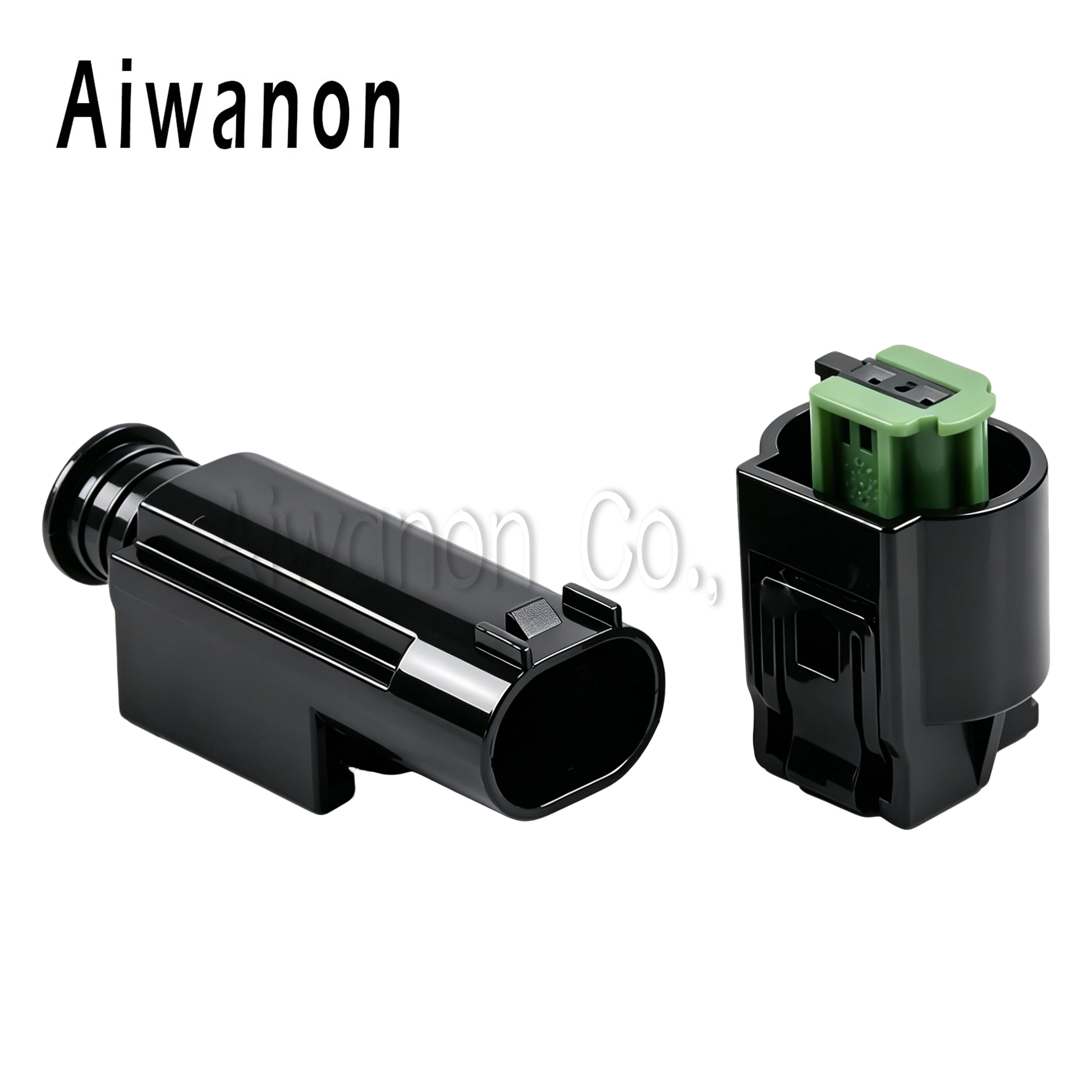 Set di 2 Connettori Elettronici Impermeabili a 2 Pin 1-967644-1 per Radar di Retromarcia e ABS Auto, Cablaggio 8E0973202 968405-1