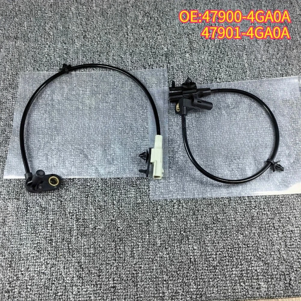 

High quality New For 2Pcs 47900-4GA0A 47901-4GA0A Right Rear Speed Sensor/abs Sensor for 2014+ Q50 2017+ Q60